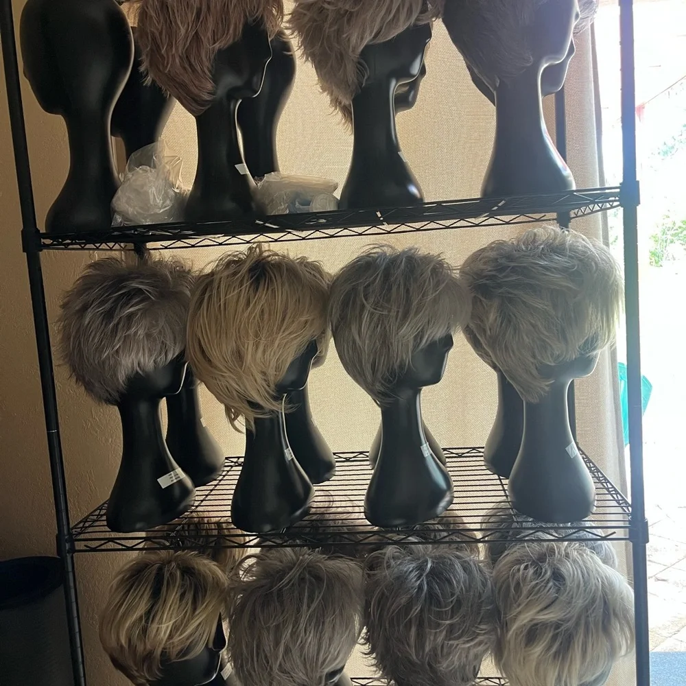 2/7/26 🚨UPDATE ‼️Wig collection. 
SALT AND PEPPER. 
BLONDE. - Picture 2 of 7